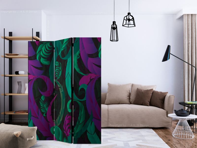 Parawan jednostronny Artgeist Liście 135x172 cm Liście 1 szt