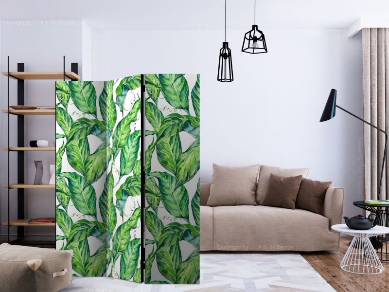 Parawan jednostronny Artgeist Liście 135x172 cm Liście 1 szt