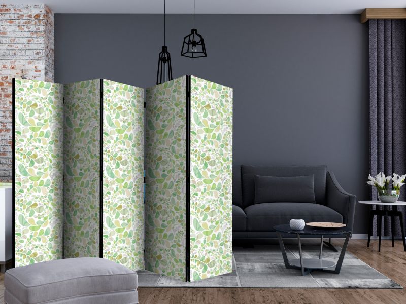 Parawan jednostronny Artgeist Liście 225x172 cm Liście 1 szt