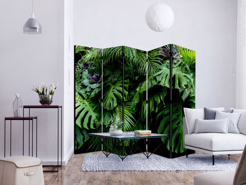 Parawan jednostronny Artgeist Liście 225x172 cm Liście 1 szt