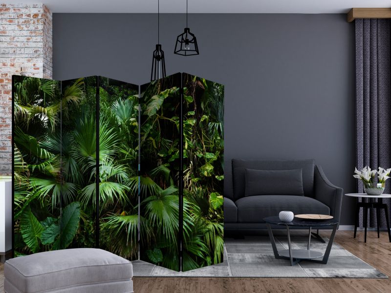 Parawan jednostronny Artgeist Liście 225x172 cm Liście 1 szt