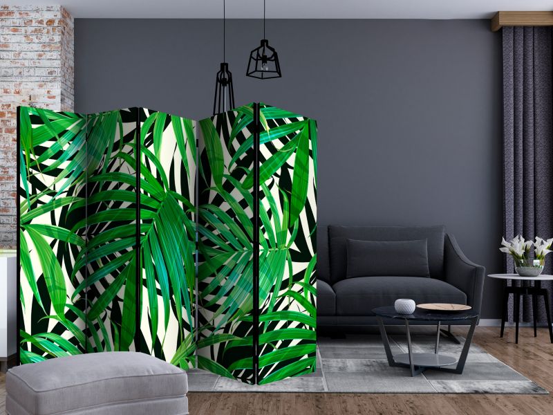 Parawan jednostronny Artgeist Liście 225x172 cm Liście 1 szt