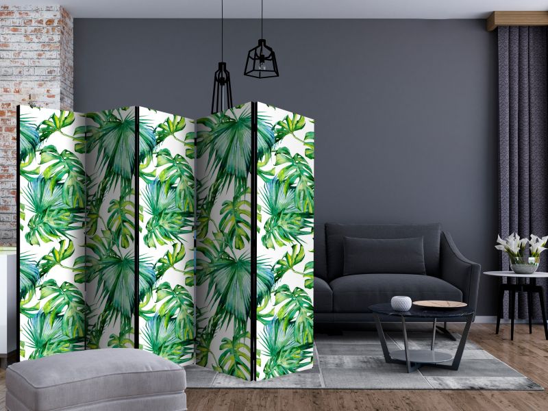 Parawan jednostronny Artgeist Liście 225x172 cm Liście 1 szt