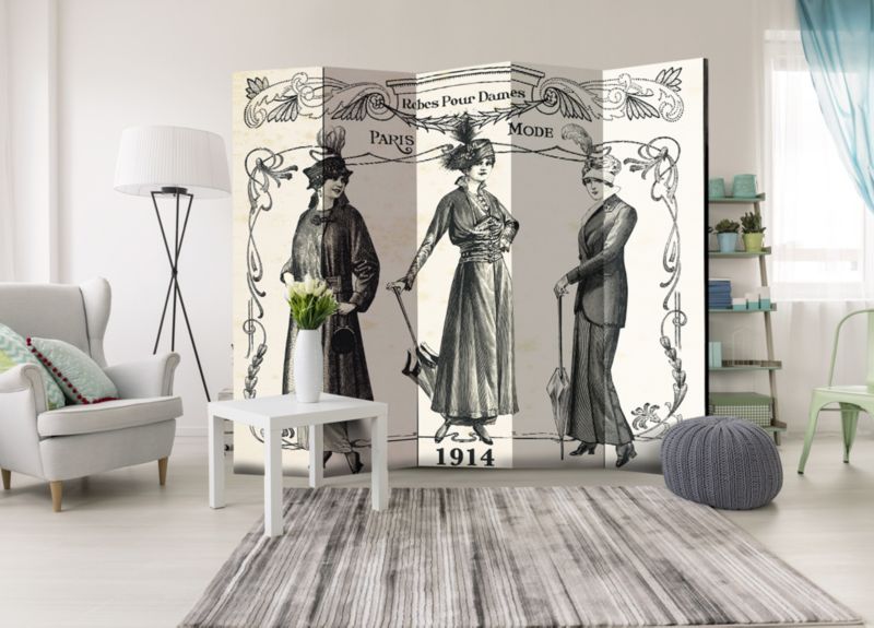 Parawan jednostronny Artgeist Ludzie 225x172 cm Ludzie 1 szt