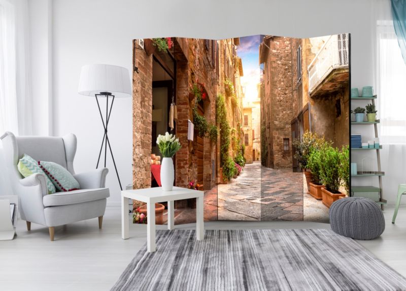 Parawan jednostronny Artgeist Miasta 225x172 cm Miasta 1 szt