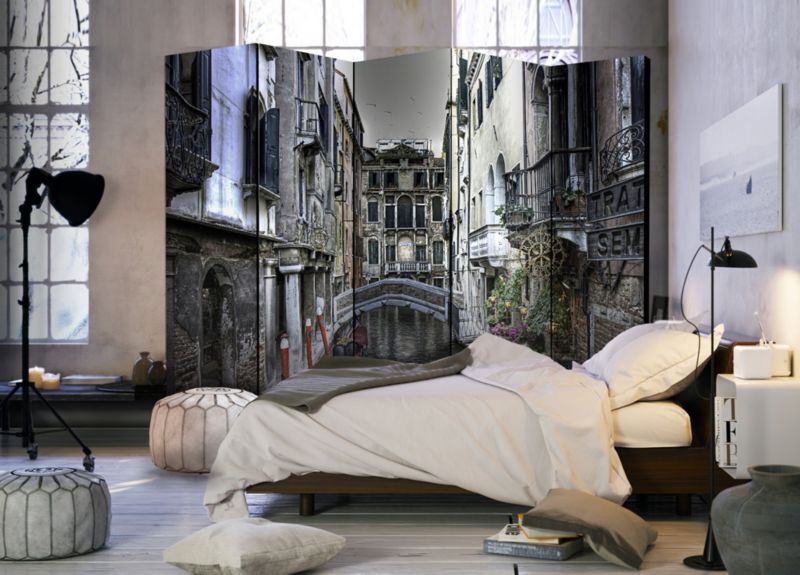 Parawan jednostronny Artgeist Miasta 225x172 cm Miasta 1 szt
