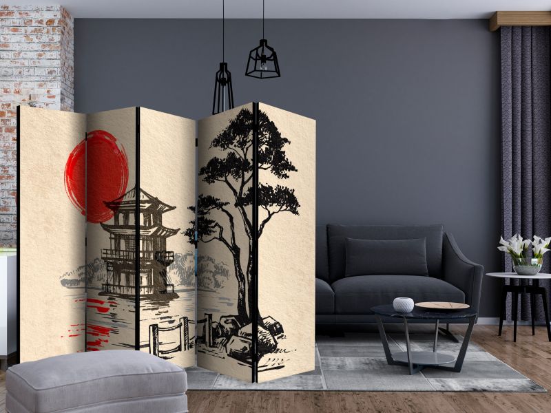 Parawan jednostronny Artgeist Orient 225x172 cm Orient 1 szt