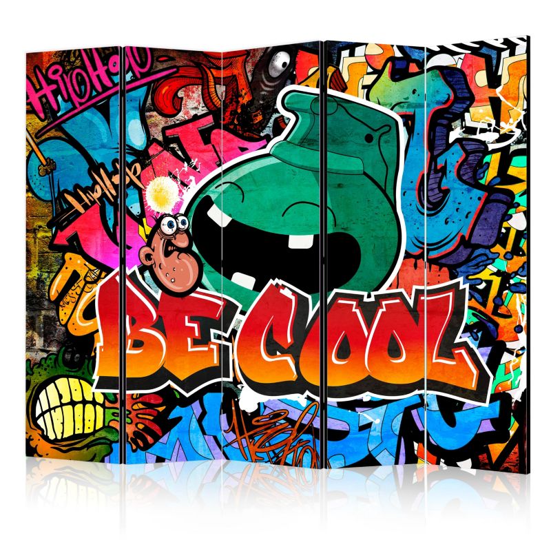 Parawan jednostronny Artgeist Street art 225x172 cm Street art 1 szt