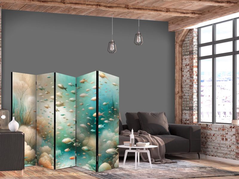 Parawan jednostronny Artgeist Zwierzęta 225x172 cm Zwierzęta 1 szt