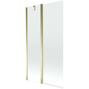 Parawan nawannowy 1-skrzydłowy Mexen Flip złoty 100x150 cm 1 szt.