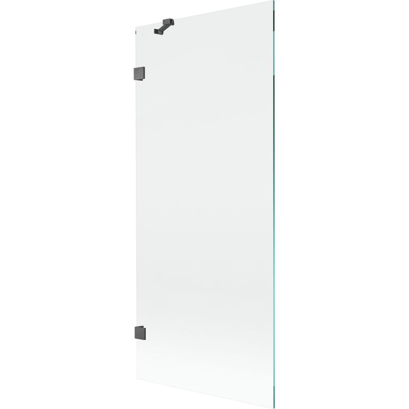 Parawan nawannowy 1-skrzydłowy Mexen Lunar transparent gun gray 80x150  1 szt