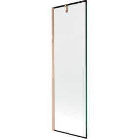 Parawan nawannowy 1-skrzydłowy Mexen Next czarny wzór 60x150 cm  895-060-000-00-70-65 1 szt.