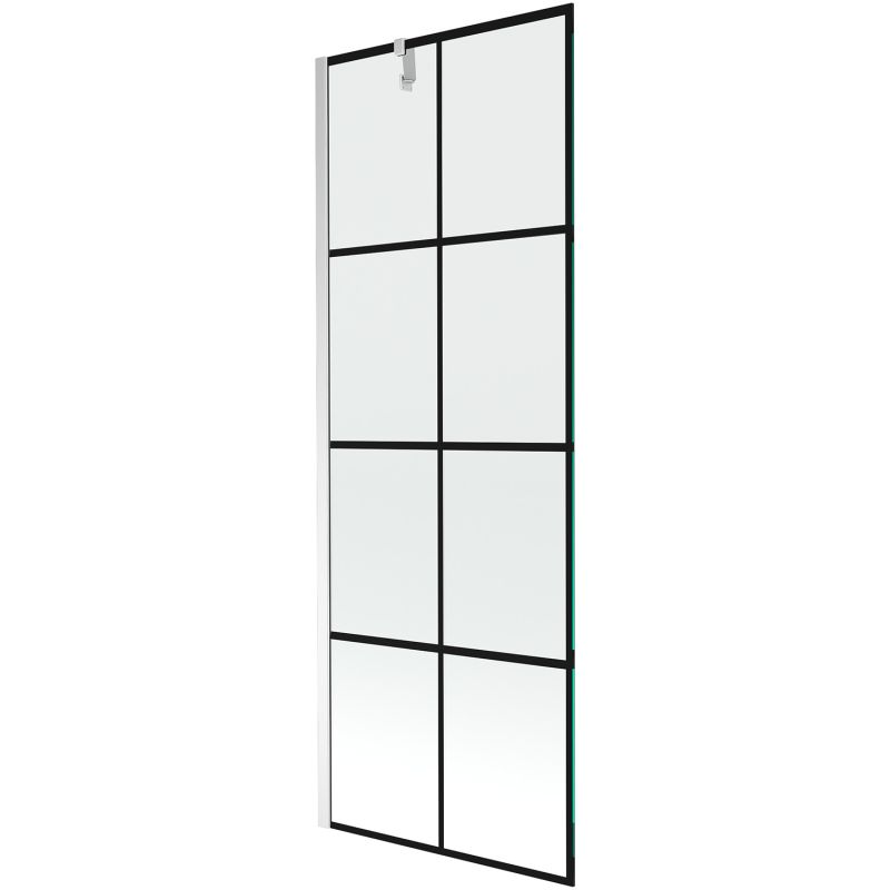 Parawan nawannowy 1-skrzydłowy Mexen Next czarny wzór 70 x 150 cm 1 szt.