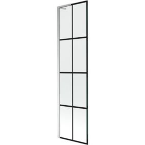 Parawan nawannowy 1-skrzydłowy Mexen Next L czarny 50 x 150 cm 1 szt.