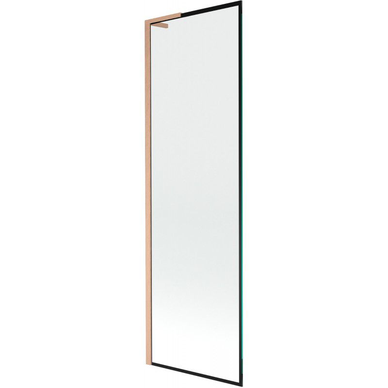 Parawan nawannowy 1-skrzydłowy Mexen Next L czarny wzór 60x150 cm  895-060-000-03-70-65 1 szt.
