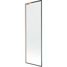 Parawan nawannowy 1-skrzydłowy Mexen Next L czarny wzór 60x150 cm  895-060-000-03-70-65 1 szt.
