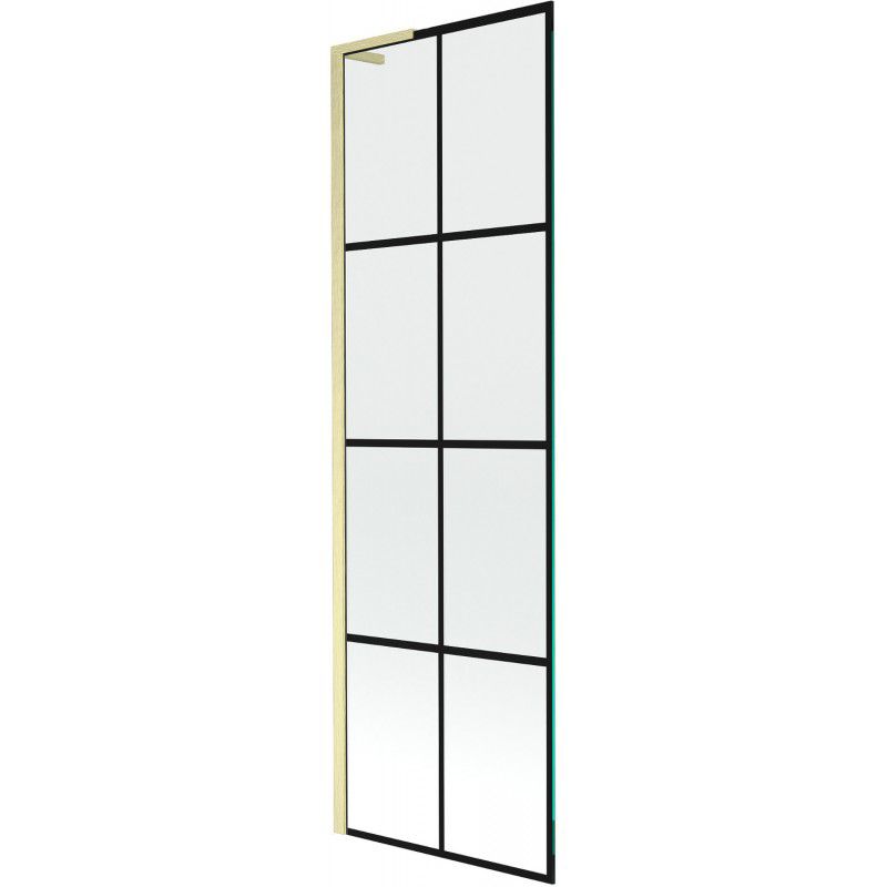Parawan nawannowy 1-skrzydłowy Mexen Next L czarny wzór 60x150 cm  895-060-000-03-77-551 szt.
