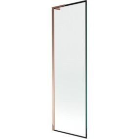 Parawan nawannowy 1-skrzydłowy Mexen Next L czarny wzór 60x150cm 1 szt.