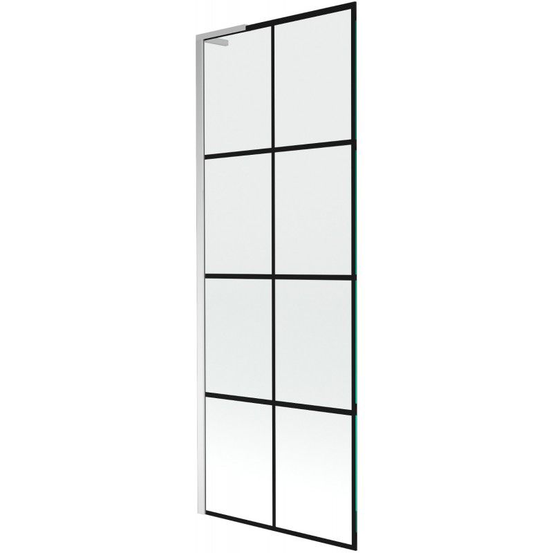 Parawan nawannowy 1-skrzydłowy Mexen Next L czarny wzór 70x150 cm  895-070-000-03-77-01 1 szt.