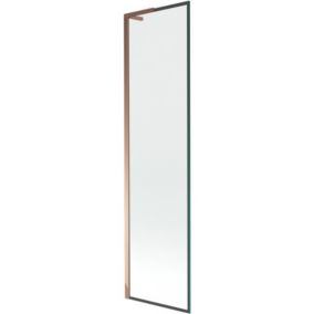 Parawan nawannowy 1-skrzydłowy Mexen Next L czarny wzór/różowe złoto 50x150 cm 1 szt.