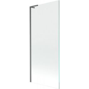 Parawan nawannowy 1-skrzydłowy Mexen Next L gun gray 80x150 1 szt.