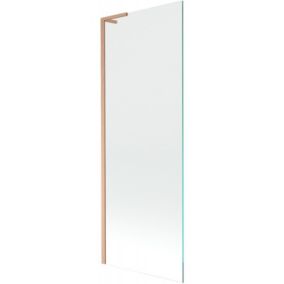 Parawan nawannowy 1-skrzydłowy Mexen Next L miedź szczotkowana 70x150 cm 1 szt.