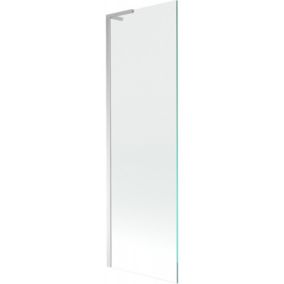 Parawan nawannowy 1-skrzydłowy Mexen Next L transparent chrom 60x150 cm 1 szt.
