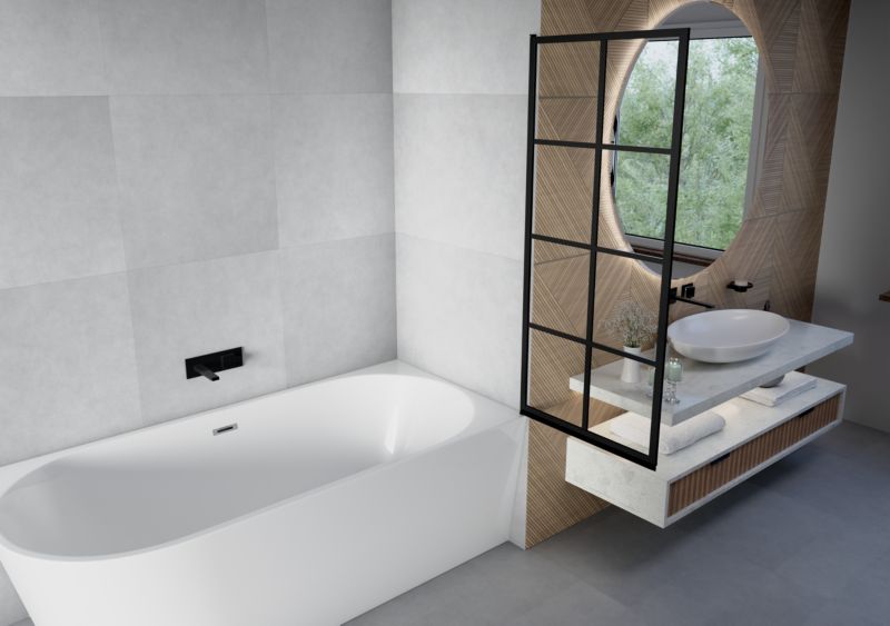 Parawan nawannowy 140x80 składany THIRA SEVANTE czarny 1 szt.