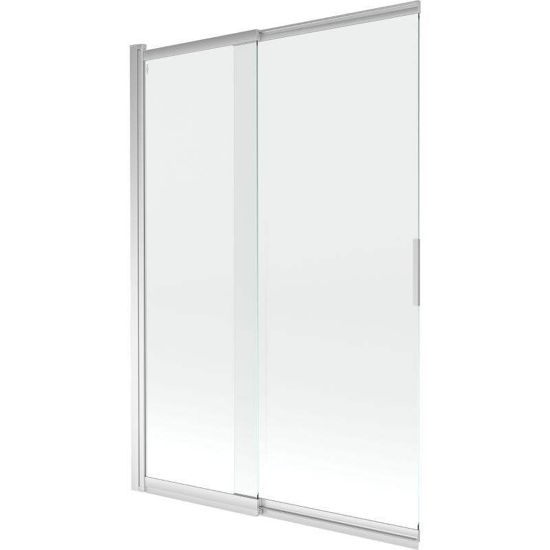 Parawan nawannowy 2-skrzydłowy Mexen Fox transparent 120x150 cm 1 szt.