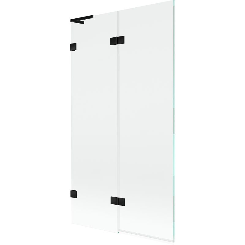 Parawan nawannowy 2-skrzydłowy Mexen Lunar L czarny 100 x 150 cm 1 szt