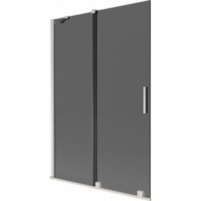 Parawan nawannowy 2-skrzydłowy Mexen Velar grafit 120x150 cm 1 szt.