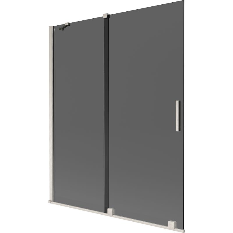 Parawan nawannowy 2-skrzydłowy Mexen Velar grafit 140x150 cm 1 szt.