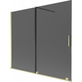 Parawan nawannowy 2-skrzydłowy Mexen Velar grafitowy 180x150 cm 1 szt.