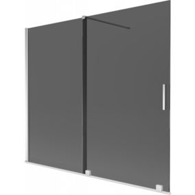 Parawan nawannowy 2-skrzydłowy Mexen Velar grafitowy 180x150 cm  896-180-000-41-01 1 szt.