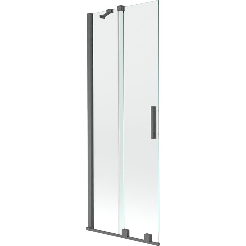Parawan nawannowy 2-skrzydłowy Mexen Velar gun gray 75x150 cm 1 szt.