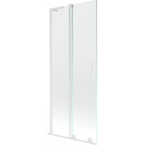 Parawan nawannowy 2-skrzydłowy Mexen Velar L biały 85x150 cm 1 szt.
