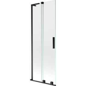 Parawan nawannowy 2-skrzydłowy Mexen Velar L czarny 75x150 cm 1 szt.