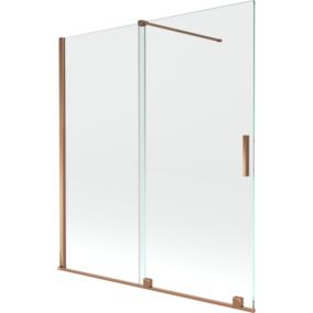 Parawan nawannowy 2-skrzydłowy Mexen Velar różowe złoto 150x150 cm 1 szt.