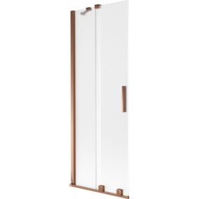 Parawan nawannowy 2-skrzydłowy Mexen Velar różowe złoto szron 70x150 cm 1 szt.