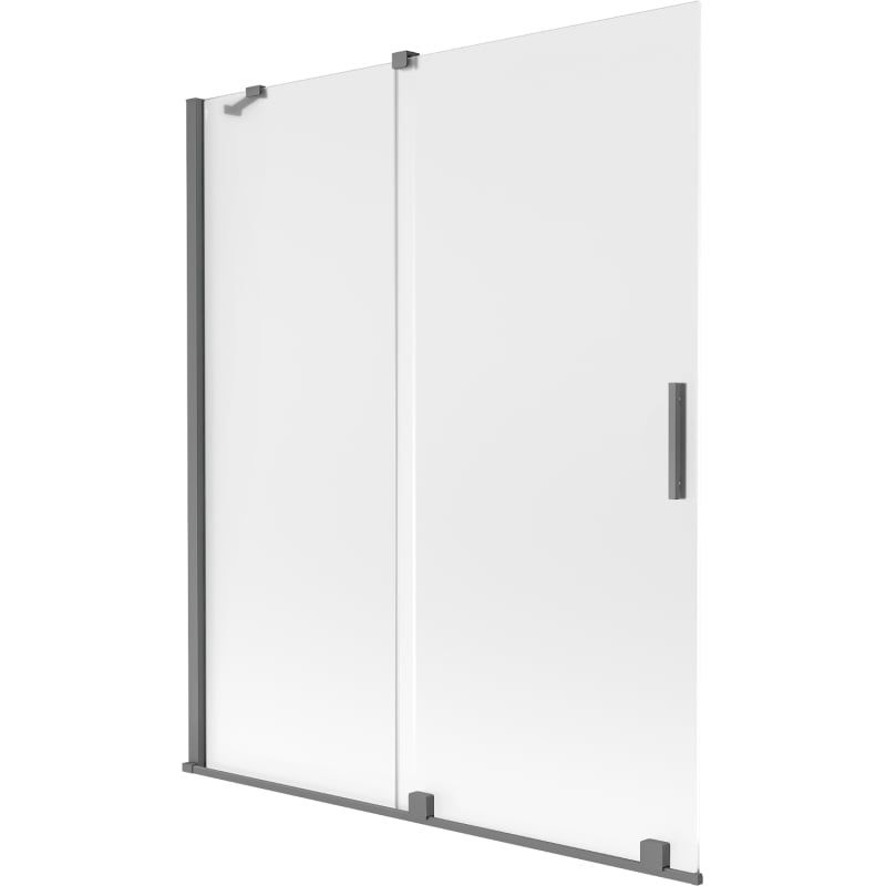 Parawan nawannowy 2-skrzydłowy Mexen Velar szron 140x150 1 szt.