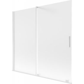Parawan nawannowy 2-skrzydłowy Mexen Velar szron 170 x 150 cm 1 szt.