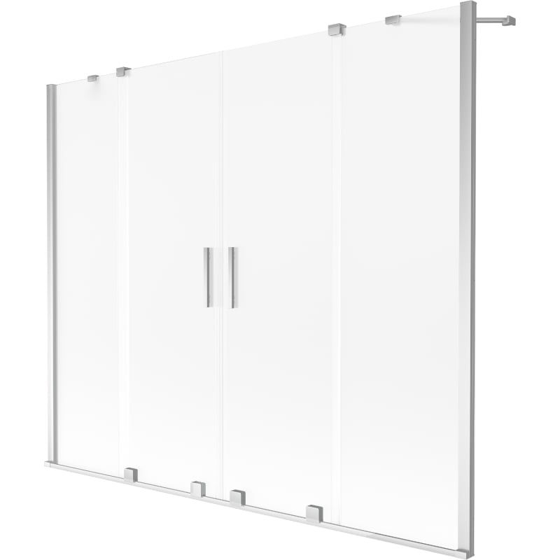 Parawan nawannowy 2-skrzydłowy Mexen Velar szron 170x150 cm  896-170-000-32-011 szt.