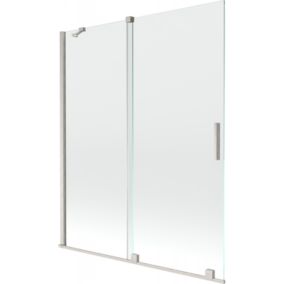Parawan nawannowy 2-skrzydłowy Mexen Velar transparent 140x150 cm 1 szt.