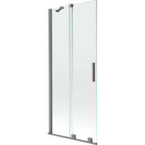 Parawan nawannowy 2-skrzydłowy Mexen Velar transparent 85x150 cm 1 szt.