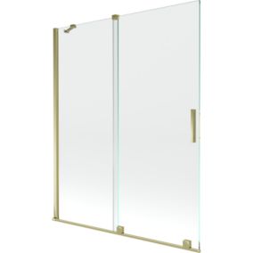Parawan nawannowy 2-skrzydłowy Mexen Velar złoty 140x150 cm 1 szt.