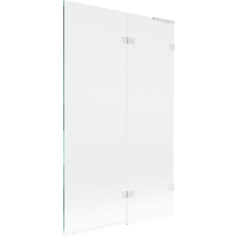 Parawan nawannowy dwuskrzydłowy Mexen Lunar L biały 110 x 150 cm 1 szt
