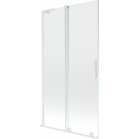 parawan nawannowy dwuskrzydłowy Mexen Velar L biały 100x150 cm 1 szt.