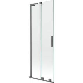 Parawan nawannowy dwuskrzydłowy Mexen Velar L transparent 70 x 150 cm 1 szt.
