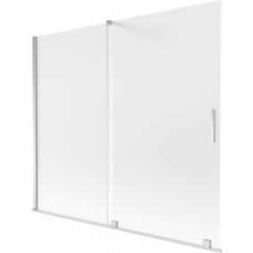Parawan nawannowy dwuskrzydłowy Mexen Velar szron 180x150 1 szt.