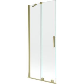 Parawan nawannowy dwuskrzydłowy Mexen Velar złoty 85 x 150 cm 1 szt.